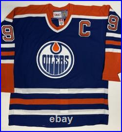 Wayne Gretzky Signed Autographed Jersey Edmonton Oilers CCM Authentic WGA Becket