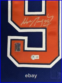 Wayne Gretzky Signed Autographed Jersey Edmonton Oilers CCM Authentic WGA Becket
