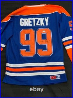 Wayne Gretzky Signed Autographed Jersey Edmonton Oilers PSA