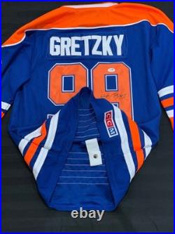 Wayne Gretzky Signed Autographed Jersey Edmonton Oilers PSA