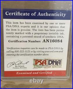 Wayne Gretzky Signed Autographed Jersey Framed Edmonton Oilers PSA