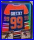Wayne Gretzky Signed Autographed Jersey L. E. D custom Framed Edmonton Oilers PSA