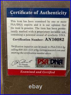 Wayne Gretzky Signed Autographed Jersey L. E. D custom Framed Edmonton Oilers PSA