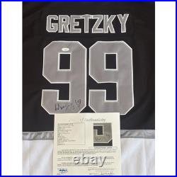 Wayne Gretzky Signed Autographed Los Angeles Kings Jersey JSA LOA