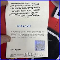 Wayne Gretzky Signed Autographed NATIONAL League Baseball 83/125 UDA PEFECT SIG