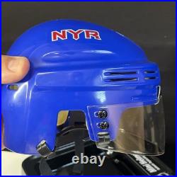 Wayne Gretzky Signed Autographed NY Rangers Mini Hockey Helmet Gretzky Hologram