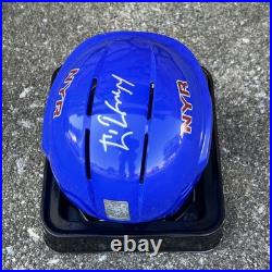 Wayne Gretzky Signed Autographed NY Rangers Mini Hockey Helmet Gretzky Hologram
