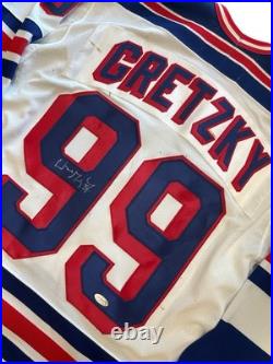 Wayne Gretzky Signed Autographed NY Rangers Vintage CCM Jersey NWT Authenticated