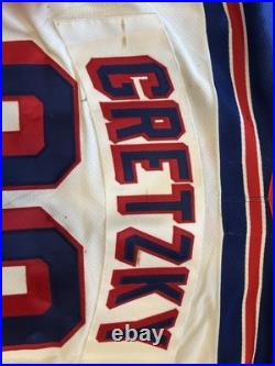 Wayne Gretzky Signed Autographed NY Rangers Vintage CCM Jersey NWT Authenticated