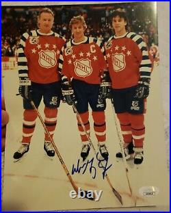 Wayne Gretzky Signed Autographed Nhl All Star Photo Jsa