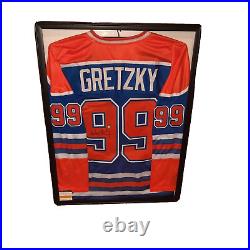 Wayne Gretzky Signed Autographed Oilers Vintage Custom Pro Home Jersey with COA