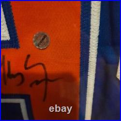 Wayne Gretzky Signed Autographed Oilers Vintage Custom Pro Home Jersey with COA