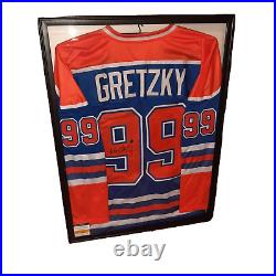 Wayne Gretzky Signed Autographed Oilers Vintage Custom Pro Home Jersey with COA