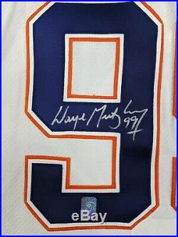 Wayne Gretzky Signed Autographed Oilers WG Authentic Double Tagged 54 CCM Jersey