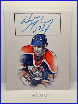 Wayne Gretzky Signed Autographed Photo Authentic 8x10