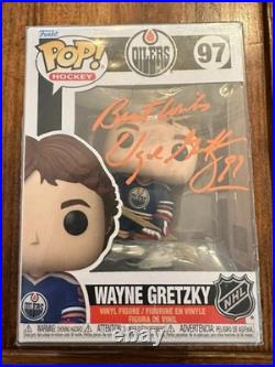 Wayne Gretzky Signed Autographed Pop Funko #97 NHL Oilers