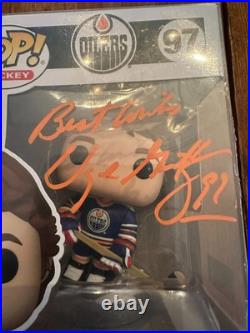 Wayne Gretzky Signed Autographed Pop Funko #97 NHL Oilers