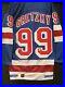 Wayne Gretzky Signed Autographed Rangers Vintage STARTER PRO Home Jersey /w COA