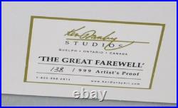 Wayne Gretzky Signed Autographed The Great Farewell 27X33 Ken Danby Litho /999