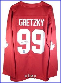 Wayne Gretzky Signed Canada Cup Hockey Jersey Autograph Auto WG Authentic COA