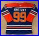 Wayne Gretzky Signed Edmomton Oilers Jersey XL Beckett Full Letter The Goat
