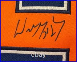 Wayne Gretzky Signed Edmomton Oilers Jersey XL Beckett Full Letter The Goat