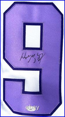 Wayne Gretzky Signed Edmonton Oilers Hockey Fights Cancer Authentic Jersey Jsa