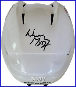 Wayne Gretzky Signed Edmonton Oilers Hockey Helmet Exact Proof COA. Autographed