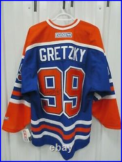 Wayne Gretzky Signed Edmonton Oilers Jersey #99