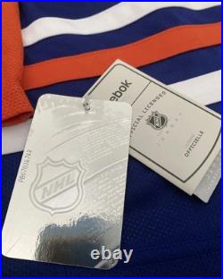 Wayne Gretzky Signed Edmonton Oilers Jersey Reebok Beckett BAS LOA NWT