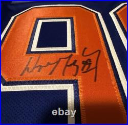 Wayne Gretzky Signed Edmonton Oilers Jersey Reebok Beckett BAS LOA NWT