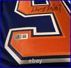 Wayne Gretzky Signed Edmonton Oilers Jersey Reebok Beckett BAS LOA NWT