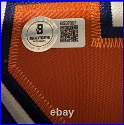 Wayne Gretzky Signed Edmonton Oilers Jersey Reebok Beckett BAS LOA NWT