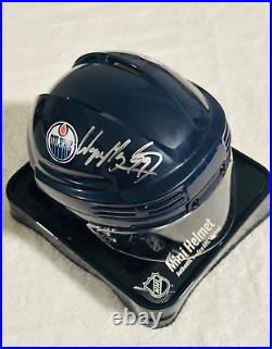 Wayne Gretzky Signed Edmonton Oilers Mini Helmet COA