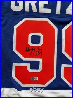 Wayne Gretzky Signed Edmonton Oilers Mitchell & Ness Authentic 79/80 Jersey BAS