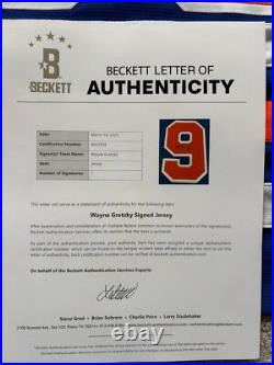 Wayne Gretzky Signed Edmonton Oilers Mitchell & Ness Authentic 79/80 Jersey BAS