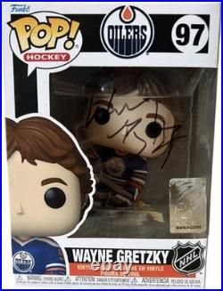 Wayne Gretzky Signed Edmonton Oilers Pop #97 JSA Certified