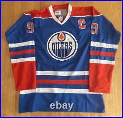 Wayne Gretzky Signed Edmonton Oilers Pro Style Hockey Jersey CCM PSA/COA AN16084