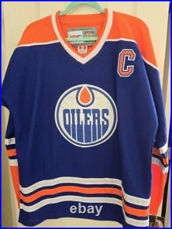 Wayne Gretzky Signed Edmonton Oilers Pro Style Hockey Jersey with COA