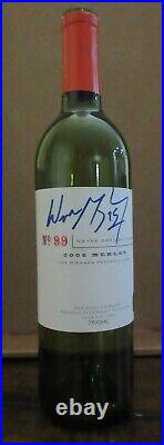 Wayne Gretzky Signed Empty Wine Bottle Gretzky Estates Vineyard Beckett BAS