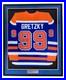 Wayne Gretzky Signed Framed Edmonton Oilers Blue 1986-87 M&N Hockey Jersey UDA