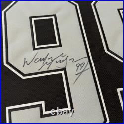 Wayne Gretzky Signed Framed LA Kings Jersey Fanatics COA