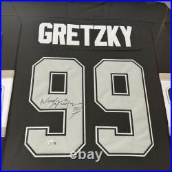 Wayne Gretzky Signed Framed LA Kings Jersey Fanatics COA