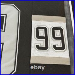 Wayne Gretzky Signed Framed LA Kings Jersey Fanatics COA