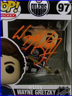 Wayne Gretzky Signed Funko In Case With COA (986002) (Oilers)