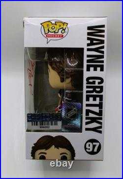 Wayne Gretzky Signed Funko In Case With COA (986002) (Oilers)