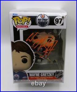 Wayne Gretzky Signed Funko In Case With COA (986002) (Oilers)