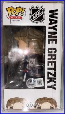 Wayne Gretzky Signed Funko Pop 4 Pack Boxed Set Beckett Certified (AE48608)