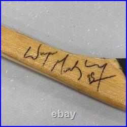 Wayne Gretzky Signed Game Issued Hespeler Hockey Stick PSA DNA