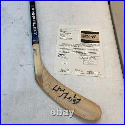 Wayne Gretzky Signed Game Issued Hockey Stick With JSA COA